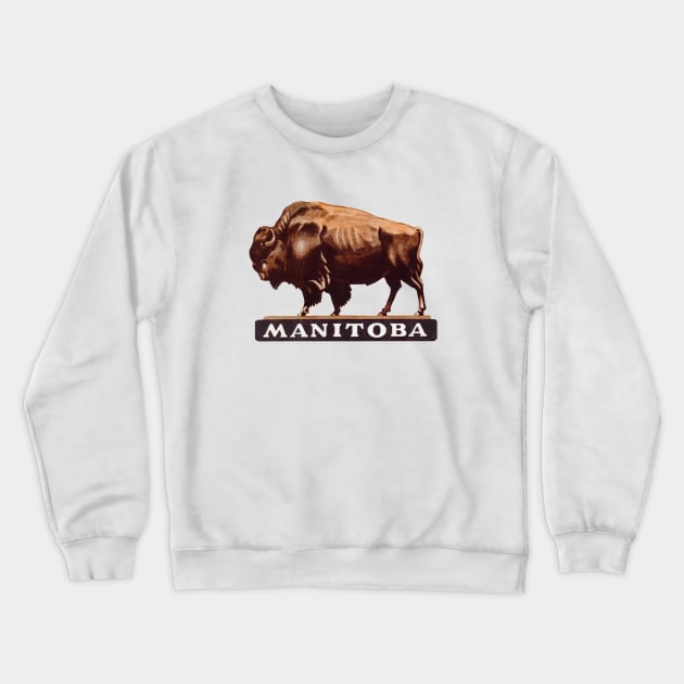 1940's Manitoba Canada Crewneck Sweatshirt by historicimage